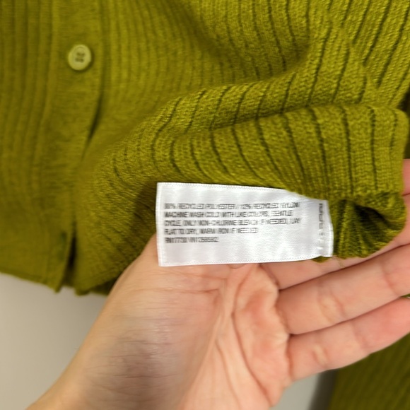 Wild fable green flare sleeved cardigan - Picture 4 of 4